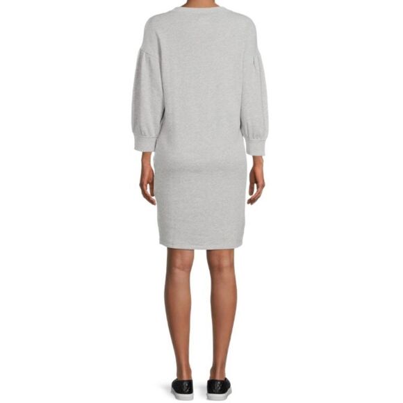 Time and Tru Women's Sweatshirt Dress - Picture 2 of 4